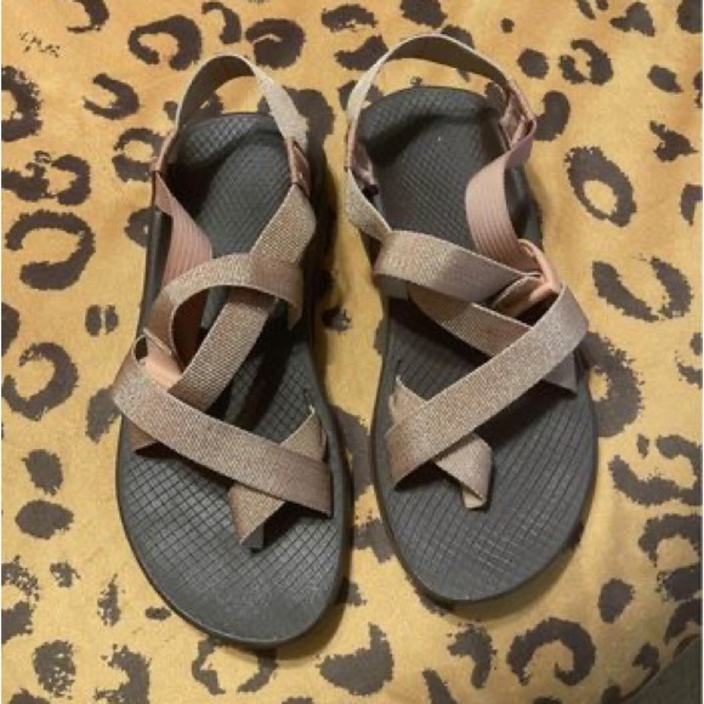 Rose gold chacos